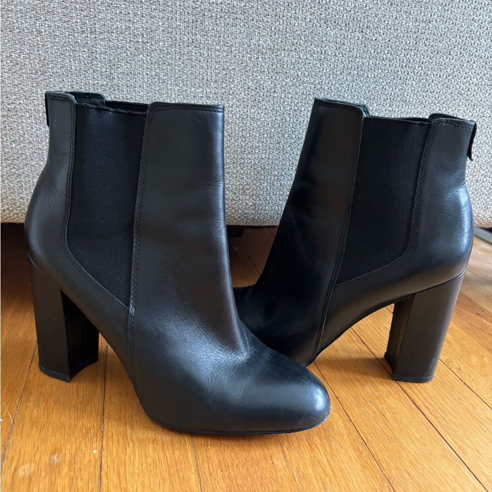 Sam Edelman Black Heeled Boots